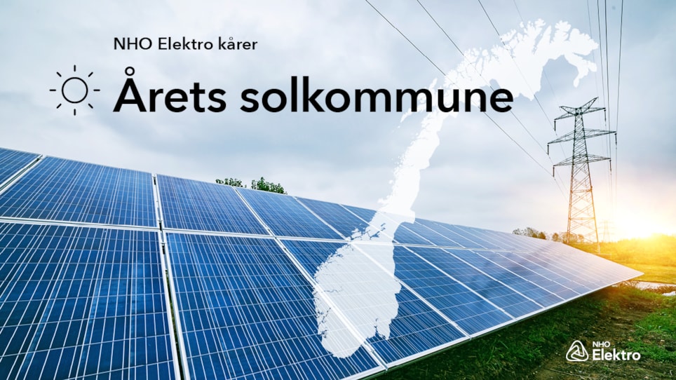 Nå kårer Nelfo årets solkommune.